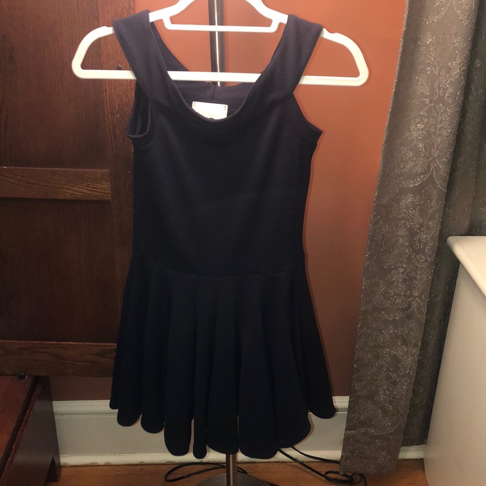 NWT Dress. Navy blue. Size S from Mixology.